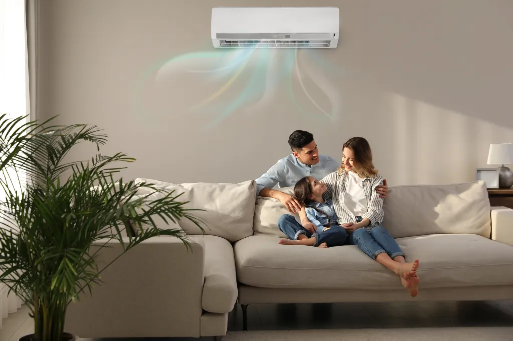 Climatisation murale moderne installee par DM Clim